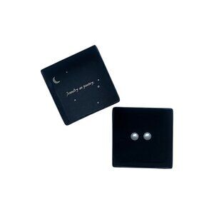 White Pearl Studs (pair) by Catbird NY
